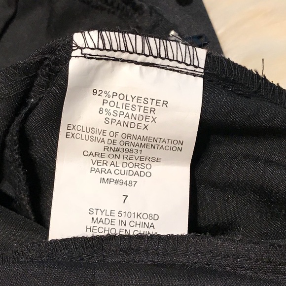 My Michelle Halter Black Polka Dot Dress - Picture 8 of 8